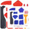 Extracteur de Joints en Silicone, Lot de 12 Lisseurs de Joint en Silicone Enlève-joints Outils de Calfeutrage Instruments Lissage Joints, Silicone et l'Acrylique Set de Grattoirs à Joints