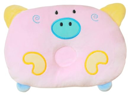 QUXVUIS Oreiller en Tissu Doux pour Chien et Chat, Oreiller de lit en Forme de Cochon Dessin animé pour Quatre Saisons, Couchage Optimal pour Chien et Chat, Un