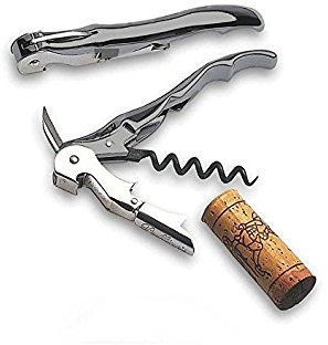 Pulltex 107-702-00 Cavatappi Pulltap S Classic Grafite, Regoular, Trasparente