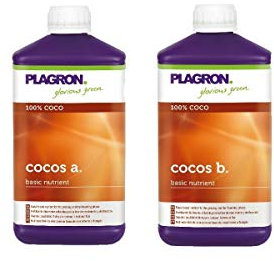 Abono / Fertilizante para el cultivo de Plagron Coco A+B (2x1L)