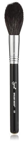 Sigma Beauty F37 Spotlight Duster – Fluffy Tool for Delicate Highlight Application – Tapered Design – Vegan, Hypoallergenic, Synthetic Makeup Tool
