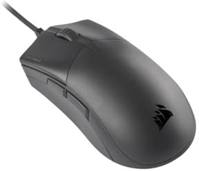 Corsair SABRE PRO CHAMPION SERIES Souris Gaming (Forme Ergonomique pour l’esport, Poids Plume de Seulement 69 g, Câble en Paracorde Flexible, Boutons CORSAIR QUICKSTRIKE sans Interstice) Noir