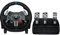 Logitech USB G29 Driving Force Gaming Rennlenkrad, Zweimotorig Force Feedback, 900° Lenkbereich, Racing-Lenkrad, Verstellbare Edelstahl Bodenpedale, PS4/PS3/PC/Mac - UK-Stecker - Schwarz, PC