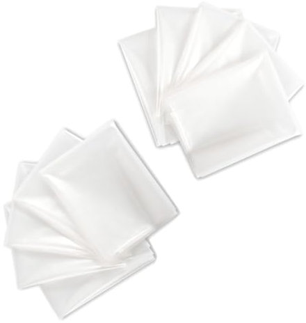 Diamwood 10 Sacs de Récupération à Copeaux et Poussières - D. 450 mm - L. 1700 mm - Ép. 150 Microns - Transparent pour Aspirateurs - Idéal pour BTP