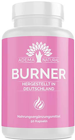 Adema Natural® BURNER - Garcinia Cambogia Extrakt HOCHDOSIERT , 50 Kapseln