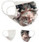BaF Community Masken 2 per Pack Set Unisex Behelfsmaske Wendbar Mundschutz Maske Mund und Nasenschutz Wendemaske mit Motiv Baumwolle BCI Waschbar