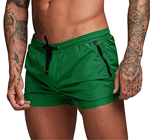 Short de Bain Homme Court Maillot de Bain Natation Homme Grande Taille Boardshort Swim Shorts Short Plage Surf Piscine Homme Swimming Trunks Boxer Shorts de Bain Homme Sechage Rapide Sport
