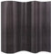 250x165 cm Raumteiler Trennwand Stellwand Balkon Sichtschutz Klappbar Freistehend Paravent Umkleide Sichtschutz Spanische Wand Raumtrenner, Bambus Grau
