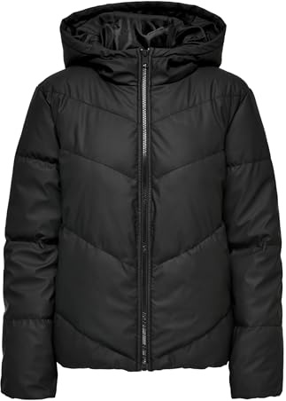 JDY Jdyarnhem Water Rep Short Puffa OTW Noos, Negro, L