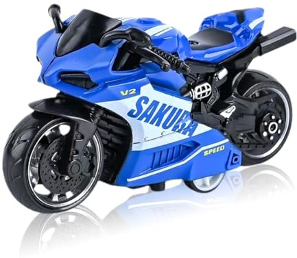 Pull Back Motorcycle Plastic Street Machine