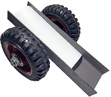 Hochleistungs-Plattenwagen, Transportwagen mit Vollreifenrädern, 300 kg Tragkraft, für Plattenmaterial, Glas, Sperrholz, Tür, Fensterrahmen, Gipskarton