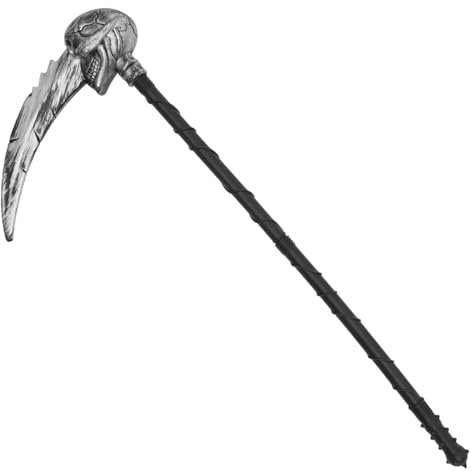 TENDYCOCO Faucille d'halloween Costume De Fantôme Effrayant Faux Accessoire De Costume Cotillons d'halloween Squelette Habillage Faux Faux Effrayant Jouet d'halloween Faux Personnel Faux