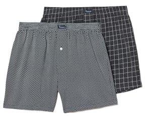 Abanderado Bóxers Abiertos de Punto Esencial Estampados Hombre x2