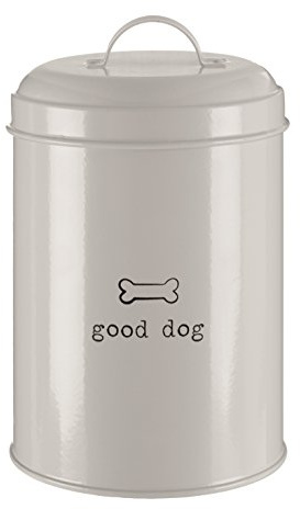 Premier Housewares Adore Pets Good Dog Food Storage Canister, 1.2 L - Natural