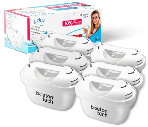 Filtri per Acqua HydroPure® | Compatibili con Caraffe Brita, Maxtra, Maxtra+ Plus, Marella, PerfectFit, Basics | Rimuovono: PFAS, PFOA, PFOS, Cloro, Calcare e Metalli | Certificato TÜV SÜD (6)