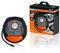 OSRAM OTI200 TYREinflate 200, Pompa elettrica analogica, compressore Auto Portatile 12V, Alimentazione Tramite accendisigari, gonfiaggio dei Pneumatici in 4,5 min, Senza Luce LED, Stop