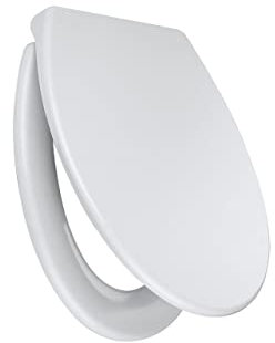 TrendLine WC-Sitz New York weiß mit Absenkautmatik Klodeckel Toilettensitz