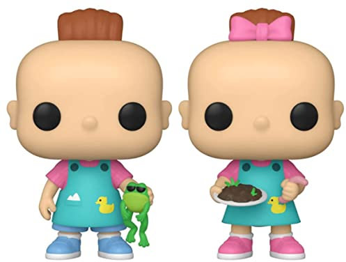 Funko POP! Television: Rugrats - Phillip DeVille - 2 Paquete Phil & Lil - Exclusivo De Amazon - Figuras Miniaturas Coleccionables Para Exhibición - Idea De Regalo - Mercancía Oficial - Fans De TV
