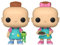 Funko POP! Television: Rugrats - Phillip DeVille - 2 Paquete Phil & Lil - Exclusivo De Amazon - Figuras Miniaturas Coleccionables Para Exhibición - Idea De Regalo - Mercancía Oficial - Fans De TV