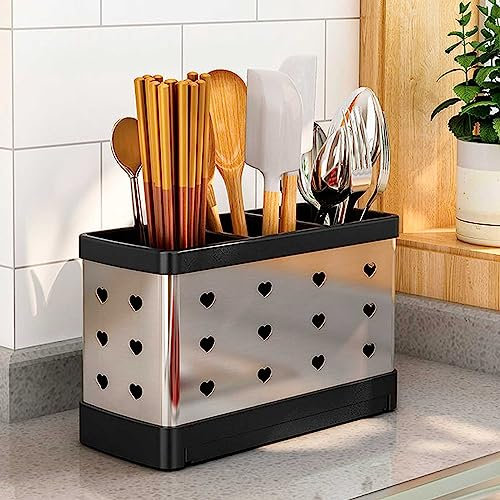 EGNIAN Utensilienhalter für die Spüle,Essstäbchen-Käfig KüChenBedarf EssstäBchen KäFig Geschirr Lagerung für Schwamm,Bürste,Topfkratzer,Essstäbchen,Assistent für die Küchenaufbewahrung
