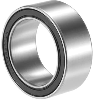QUARKZMAN Rodamiento De Embrague De Compresor A/C Plateado 35X50X20Mm 1Pc | Acero Para Rodamientos, 35X50X20Mm, Universal, Para Automóvil, Pre-Lubricado, Bajo Fricción, Larga Vida Útil