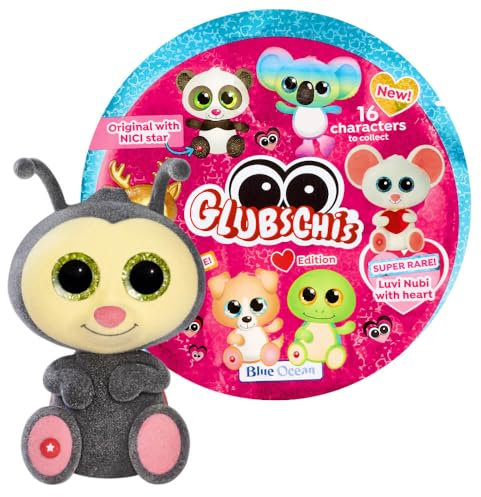 Blue Ocean Glubschis Sammelfigur Herz Serie 2 - Glubschi Glitzer Figur - Auswahl (Figur Lily-May)