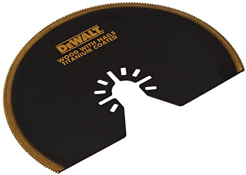 Dewalt DT20709-QZ DT20709-QZ-Hoja Sierra segmentada de titanio para Multi Herramienta