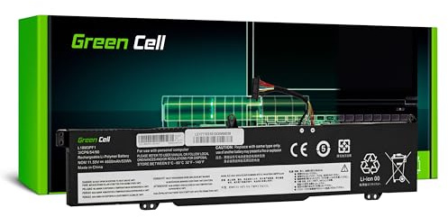 Green Cell L18C3PF1 L18M3PF1 Batterie pour Ordinateur Portable Lenovo Ideapad L340-15IRH L340-17IRH (4600 mAh 11,55 V Noir)