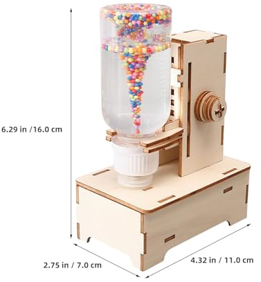 ifundom 2 Piezas Experimento Científico del Tornado Simulador de Tornado Kit de Experimentos Científicos para Juguete Educativo para Simular Tormentas el Aula de Recursos