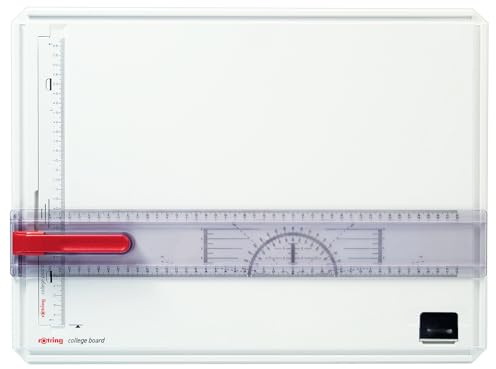rOtring Zeichenplatte Collegeboard | A3 Zeichenbrett mit Lineal