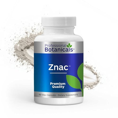 Zinc Immune Support Supplement with Vitamin C, Beta Carotene and Citrus Bioflavanoids Antioxidant Immune Support - 90 Vegetarian Capsules
