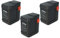 vhbw 3X Akku kompatibel mit Gardena Heckenschere EasyCut Li-18/50 (8877-20) Grasschere, Strauchschere (4000mAh, 18V, Li-Ion)