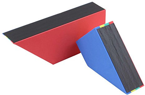 HAEST Original BlockX ® Hallenstartblöcke mit Anti-Rutsch-Folie - Startblock für Kinder