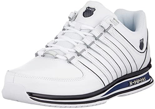K-Swiss Herren Rinzler Sneaker, White/Outer Space, 45 EU