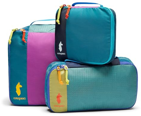 Cotopaxi Cubo Packing Travel Bundle Del Dia, Random Color, One Of A Kind, No Cubes Are The Same