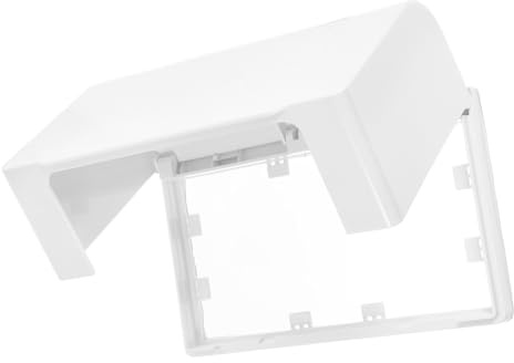 Holibanna Copripresa Impermeabile Doppia Posizione Ps Adesivo Copertura Protettiva Per Prese Elettriche Interno Ed Esterno Facile Installazione Bianco