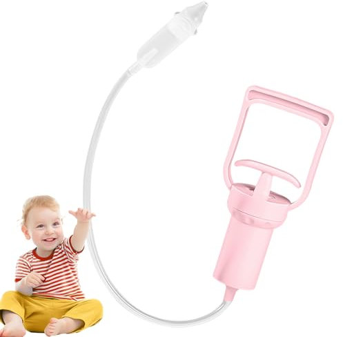 Nasensauger, Baby Nasal Aspirator, tragbarer Nasensauger, Handsauger Nasenreiniger, einfach zu bedienen und zu reinigen, Nasensekretsauger, für Babys, Kinder und Erwachsene