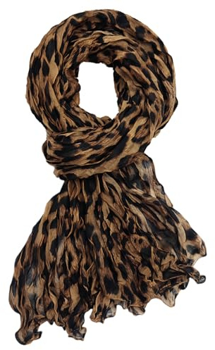 Echarpes et Foulards Femme,Leopard Foulard Soie Echarpe Accessoire en D'animaux Léopard Imprimé Polyvalent Gumei Imprimés Mariage Chic Elegant Satin Homme Cape Mousseline,pour Soirée Ceremonie Châles