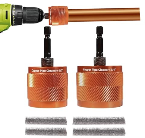 Brosse De Tuyau Pour Tuyaux En Cuivre Pinceau De Nettoyage Pour Installations Sanitaires, Fixation De La Machine À Forage Au Tuyau Propre, Pinceau En Cuivre Pour Unités De Forage, Outil Av