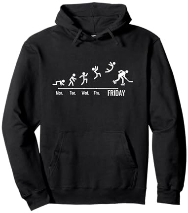 Hockey sur roulettes Weekend Roller-Hockey Inlinehockey Sweat à Capuche