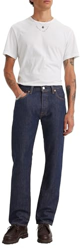 Levi's 501 Original Fit Jeans Homme, Rinse 37461, 34W / 34L