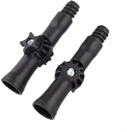 Joint articulé pivotant à 270 degrés pour une utilisation avec des tiges télescopiques, compatible avec les fixations de rouleau de nettoyage et de peinture, angle réglable (3 pièces)