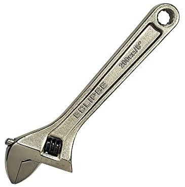 Eclipse Professional Tools ADJW8S Clé à molette de 8 avec manche standard
