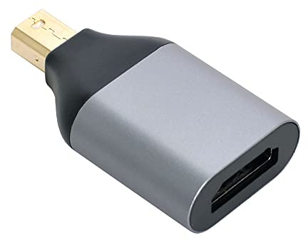 NFHK Mini DisplayPort DP-källa till HDMI diskbänk visar 4K @60hz Ultra HD-konverteringsadapter för bärbar dator Mac