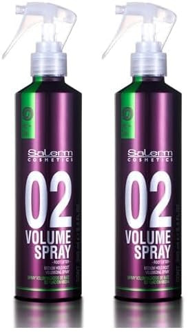 SALERM - Spray Voluminizador Cabello - Pro Line Volume Spray 02-250 ml - Levanta la Raíz - Aporta Volumen al Cabello sin Apelmazar - Resistente a la Humedad - Larga Duración - Termo Protector