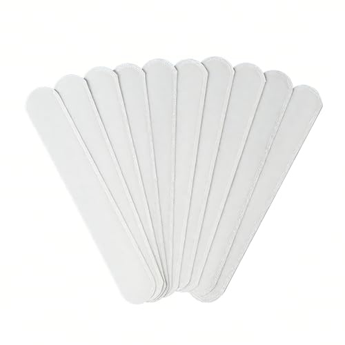 Banda antisudor para gorras, 100 unidades de cinta autoadhesiva desechable para reducir el sudor en gorras, 23,8 x 3,8 cm banda para el sudor para hombres y mujeres para gorras de béisbol tenis gorros