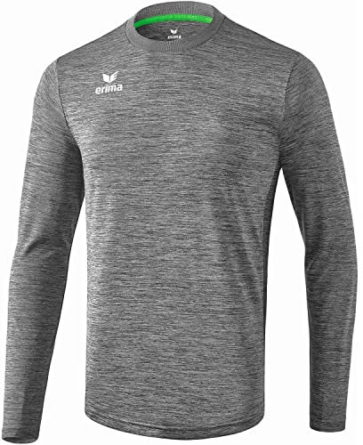 LIGA Trikot Erima Herren Langarm (3141828), grau Melange, L