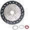 Alomejor Fahrrad-Freilaufkassette 12-Fach 11-50T Kassette Fahrrad-Ersatzzubehör für MTB-Fahrräder
