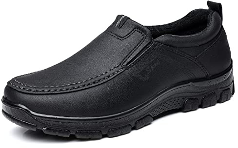 COSIDRAM Men's Slip-On Loafers Casual Lightweight Walking Shoes Daily Wear | Timeless casual shape, refined stitching craft, versatile style suitable for daily strolls and casual outdoor outings