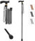 supregear Gehstock Damen Herren, Faltbar Gehstock für Senioren, Einstellbar Aluminium Spazierstock, Höhenverstellbar Leicht Gehstöcke